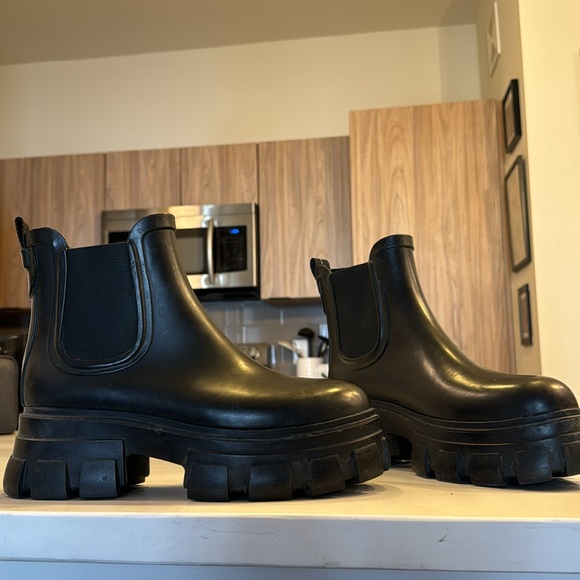 H&M platform rain rubber boots - Picture 3 of 5